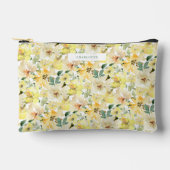 Sunny Yellow Watercolor Flowers Etui (Voorkant)