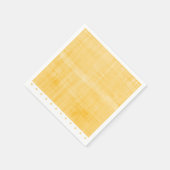 Sunny Yellow Whitewash Linen Polkadots Party Servet (Hoek)