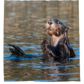 Sunny Zee Otter Douchegordijn (Voorkant)