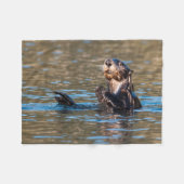Sunny Zee Otter Fleece Deken (Voorkant (Horizontaal))
