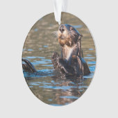 Sunny Zee Otter Ornament (voorkant)