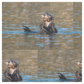 Sunny Zee Otter Stof (Close Up)