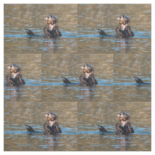 Sunny Zee Otter Stof (Swatch)