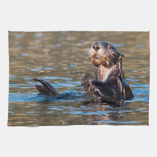 Sunny Zee Otter Theedoek (Horizontaal)