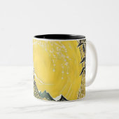 Sunny Zen Tweekleurige Koffiemok (Voorkant rechts)