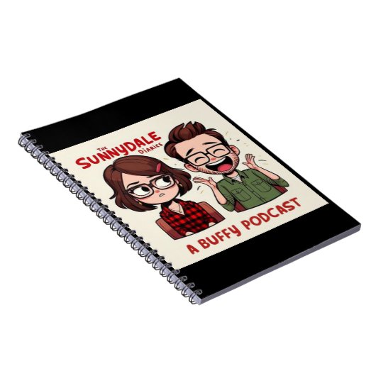 Sunnydale Diaries Podcast Logo Notebook Notitieboek (Rechterzijde)