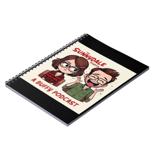 Sunnydale Diaries Podcast Logo Notebook Notitieboek (Linkerzijde)