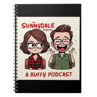 Sunnydale Diaries Podcast Logo Notebook Notitieboek