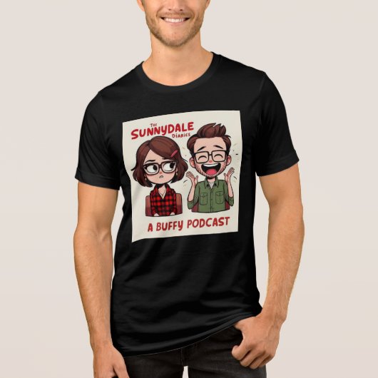 Sunnydale Diaries Podcast Logo T-shirt (Voorkant)