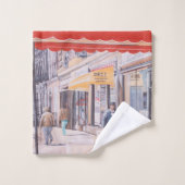 Sunnyside of Second Avenue, New York City Bad Handdoek (Wasdoekje)