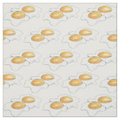 Sunnyside Up Fried Breakfast Eggs Sunny Side Eggs Stof (Swatch)