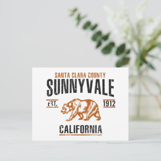 Sunnyvale Briefkaart (Staand voorkant)