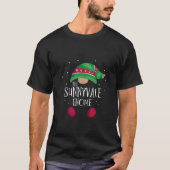 Sunnyvale Gnome Family Matching Christmas Pajamas  T-shirt (Voorkant)