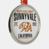 Sunnyvale Metalen Ornament (Rechts)