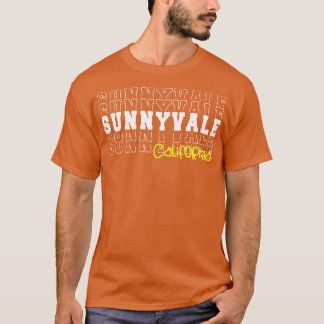 Sunnyvale stad Californië Sunnyvale CA T-shirt