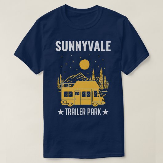 Sunnyvale Trailer Park Mobile Home Truck 2627 T-shirt (Design voorkant)