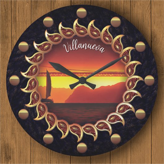 Sunrays Sunset 1124 Grote Klok