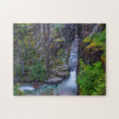 Sunrift Gorge in Glacier National Park, Montana Legpuzzel (Horizontaal)