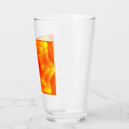 Sunrise 16oz Glass, Glas (Links)