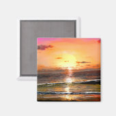 Sunrise #1 magneet (Voorkant / Achterkant)