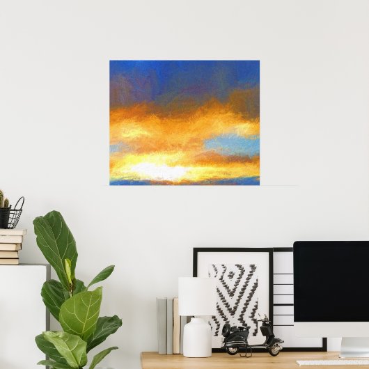 Sunrise #1 poster (Thuiskantoor)