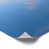 Sunrise aan de Chinese coteague Poster (Hoek)