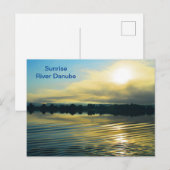 Sunrise aan de Donau Briefkaart (Voorkant / Achterkant)