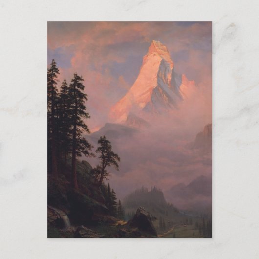 Sunrise aan de Matterhorn Briefkaart (Voorkant)