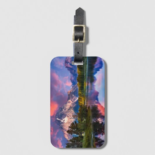 Sunrise aan de Oxbow Bend Bagagelabel (Voorkant (verticaal))