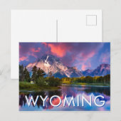 Sunrise aan de Oxbow Bend Briefkaart (Voorkant / Achterkant)