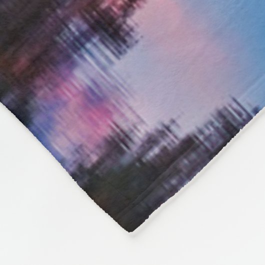 Sunrise aan de Oxbow Bend Fleece Deken (Hoek)