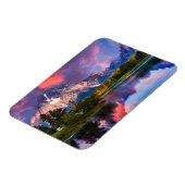 Sunrise aan de Oxbow Bend Magneet (Linkerzijde)