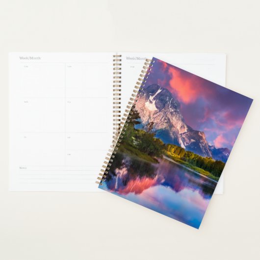 Sunrise aan de Oxbow Bend Planner (Display)