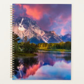 Sunrise aan de Oxbow Bend Planner (Voorkant)
