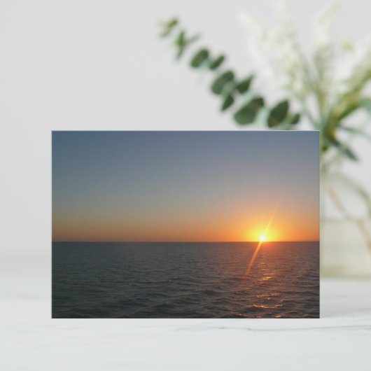 Sunrise aan de Zee III Ocean Horizon Seascape (Staand voorkant)