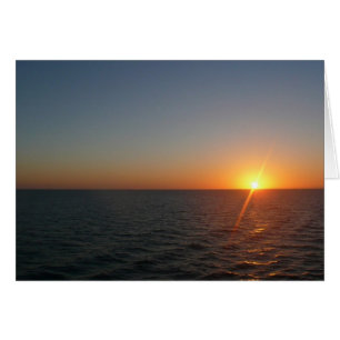 Sunrise aan de Zee III Ocean Horizon Seascape