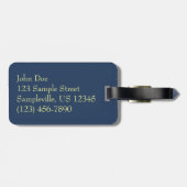 Sunrise aan de Zee III Ocean Horizon Seascape Bagagelabel (Achterkant horizontaal)