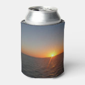 Sunrise aan de Zee III Ocean Horizon Seascape Blikjeskoeler (Blikje Voorkant)