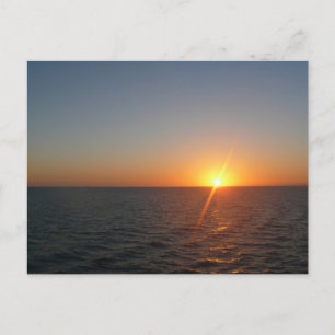 Sunrise aan de Zee III Ocean Horizon Seascape Briefkaart