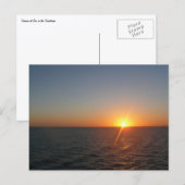 Sunrise aan de Zee III Ocean Horizon Seascape Briefkaart (Voorkant / Achterkant)