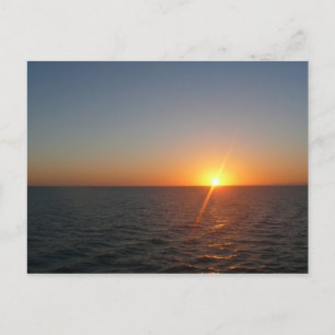 Sunrise aan de Zee III Ocean Horizon Seascape Briefkaart