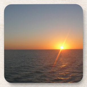 Sunrise aan de Zee III Ocean Horizon Seascape Drankjes Onderzetter