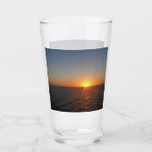 Sunrise aan de Zee III Ocean Horizon Seascape Glas (Voorkant)