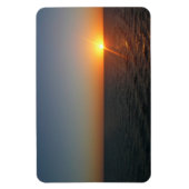 Sunrise aan de Zee III Ocean Horizon Seascape Magneet (Verticaal)