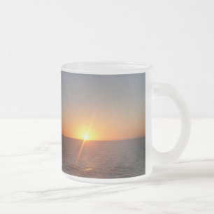Sunrise aan de Zee III Ocean Horizon Seascape Matglas Koffiemok