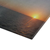 Sunrise aan de Zee III Ocean Horizon Seascape Snijplank (Hoek)
