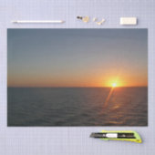 Sunrise aan de Zee III Ocean Horizon Seascape Tissuepapier (Craft)