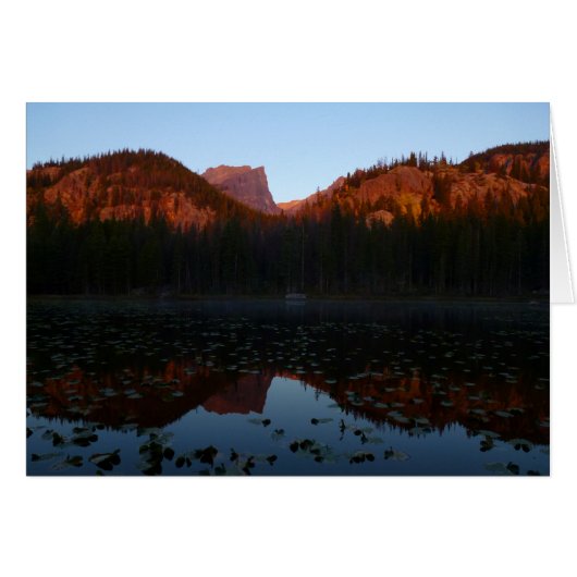 Sunrise aan het meer van Nymph I (Voorkant Horizontaal)