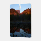Sunrise aan het meer van Nymph I Metalen Ornament (Voorkant links)