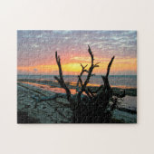 Sunrise aan het strand van de oceaan Key West, Flo Legpuzzel (Horizontaal)